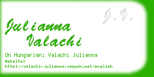 julianna valachi business card